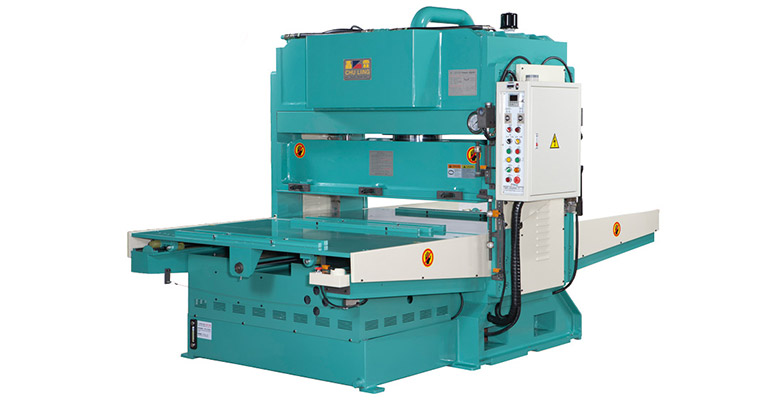 CSS-806 Precision Hydraulic Single/Double-sided Auto Feed Cutter (Advanced option: Auto Pickup Robotic Arm)